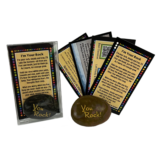 YOU ROCK! Worry Stone